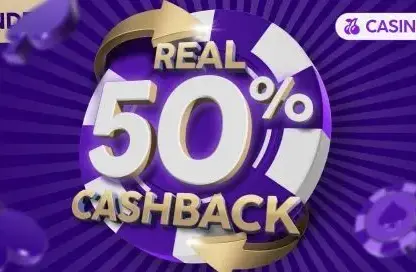 betPawa Casino 50% real cashback every week